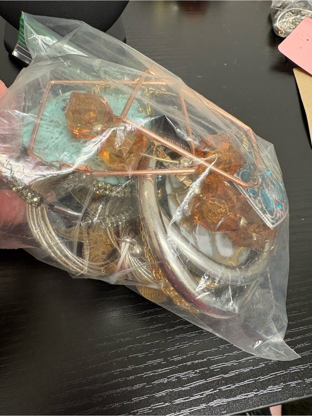 Bundle of oversized earrings. 10+ pairs. All wearable - Picture 3 of 5